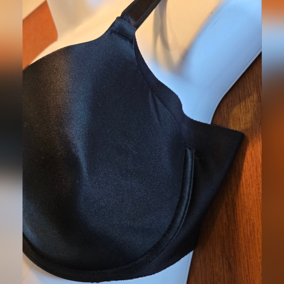 Warner's Body Heaven Women's Black Bra Sz36D - Picture 4 of 5